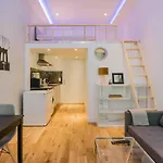 Stylisches Studio Mit Galerie-Schlafplatz Apartamento *